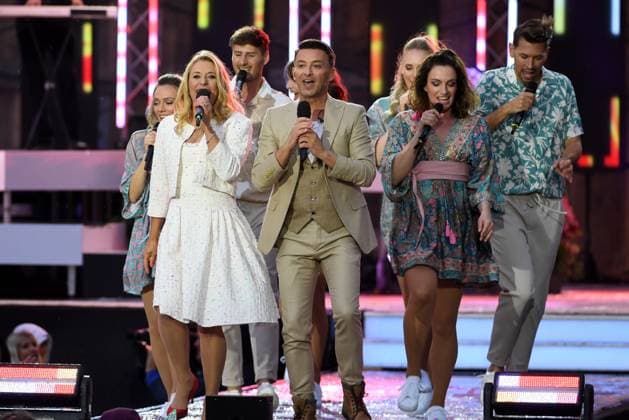 24.06.2023 - Bad Kleinkirchheim St. Oswald am Hoferriegel in Österreich (AUT) - Wenn die Musi spielt Open Air 2023 - Stefanie Hertel und Marco Ventre,