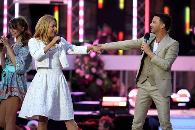24.06.2023 - Bad Kleinkirchheim St. Oswald am Hoferriegel in Österreich (AUT) - Wenn die Musi spielt Open Air 2023 - Stefanie Hertel und Marco Ventre,