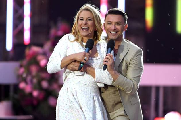 24.06.2023 - Bad Kleinkirchheim St. Oswald am Hoferriegel in Österreich (AUT) - Wenn die Musi spielt Open Air 2023 - Stefanie Hertel und Marco Ventre,