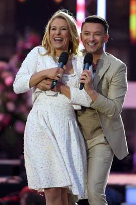 24.06.2023 - Bad Kleinkirchheim St. Oswald am Hoferriegel in Österreich (AUT) - Wenn die Musi spielt Open Air 2023 - Stefanie Hertel und Marco Ventre,