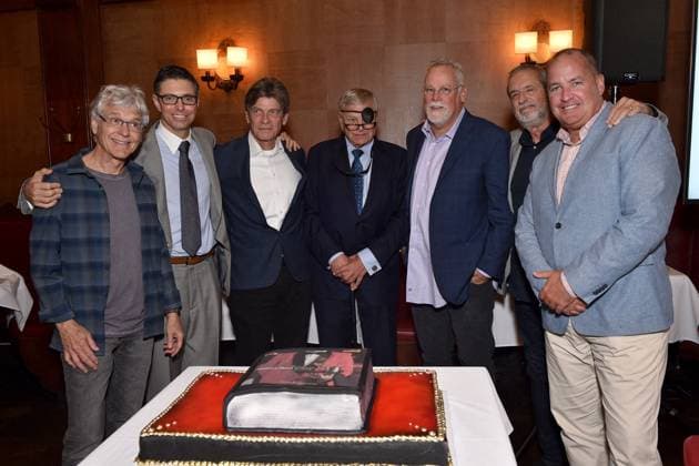 Hollywood s Legendary Musso & Frank Restaurant reaches historic 100th year anniversary milestone Michael Callahan, Mark Echeverria, Bob Morris, Rick Plummer, Michael Connelly attend the release of first ever book published by the family of Hollywood s Legendary Musso & Frank. The restaurant reaches historic 100th year anniversary milestone. September 23, 2019 in Los Angeles, CA, USA. Photo by Lionel Hahn ABACAPRESS.COM Los Angeles CA  Copyright: xHahnxLionel ABACAx 701323_019 HahnxLionel ABACAx 701323_019