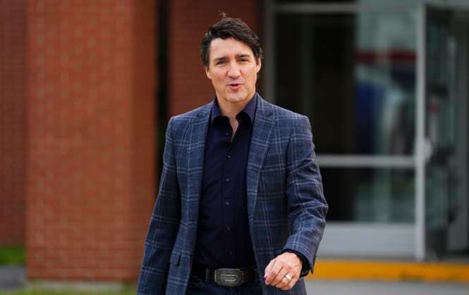 June 25, 2023, Ottawa, ON, CAN: Prime Minister Justin Trudeau departs Ottawa on Sunday, June 25, 2023., on route to Iceland. Ottawa CAN  - ZUMAc35_ 20230625_zaf_c35_003 Copyright: xSeanxKilpatrickx