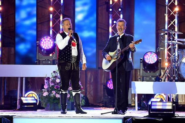 24.06.2023 - Bad Kleinkirchheim St. Oswald am Hoferriegel in Österreich (AUT) - Wenn die Musi spielt Open Air 2023 - Kastelruther Spatzen und Oswald Sattler,