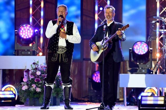 24.06.2023 - Bad Kleinkirchheim St. Oswald am Hoferriegel in Österreich (AUT) - Wenn die Musi spielt Open Air 2023 - Kastelruther Spatzen und Oswald Sattler,