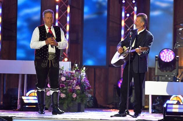 24.06.2023 - Bad Kleinkirchheim St. Oswald am Hoferriegel in Österreich (AUT) - Wenn die Musi spielt Open Air 2023 - Kastelruther Spatzen und Oswald Sattler,