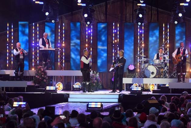 24.06.2023 - Bad Kleinkirchheim St. Oswald am Hoferriegel in Österreich (AUT) - Wenn die Musi spielt Open Air 2023 - Kastelruther Spatzen und Oswald Sattler,