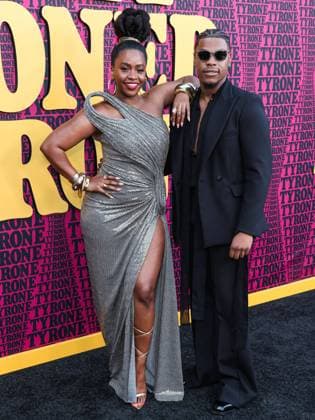 Los Angeles Premiere Of Netflix s They Cloned Tyrone HOLLYWOOD, LOS ANGELES, CALIFORNIA, USA - JUNE 27: Teyonah Parris and John Boyega arrive at the Los Angeles Premiere Of Netflix s They Cloned Tyrone held at the Hollywood American Legion Post 43 at Hollywood Legion Theater on June 27, 2023 in Hollywood, Los Angeles, California, United States., Credit:Xavier Collin Avalon United States, California, Hollywood, Hollywood American Legion Post 43 at Hollywood Legion Theater  Copyright: xXavierxCollinx xAvalonx 0785792955