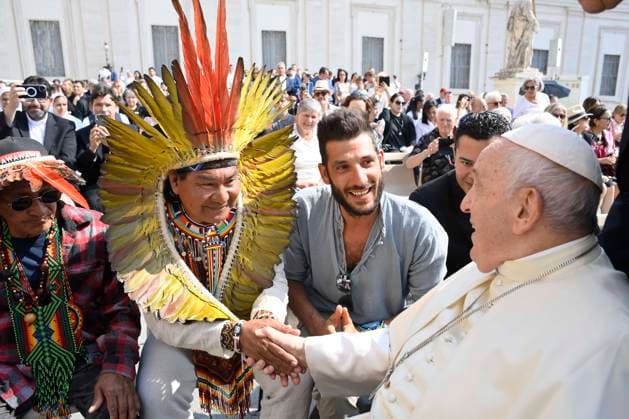 News Themen der Woche KW26 Bilder des Jahres 2023, News 06 Juni News Bilder des Tages Italy, Rome, Vatican, 2023 6 28. Pope Francis during his weekly general audience in Saint Peter s Square at the Vatican. Photograph by Vatican Media Catholic Press Photo . RESTRICTED TO EDITORIAL USE - NO MARKETING - NO ADVERTISING CAMPAIGNS.  Copyright: xVaticanxMediai cppx xipa-agency.x xVaticanxMediax IPA_IPA38927790