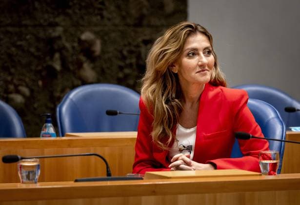 THE HAGUE - Minister Dilan Yesilgoz of Justice and Security during a debate in the House of Representatives on the law on sexual crimes. ANP KOEN VAN WEEL netherlands out - belgium out  Copyright: xx x472653803x originalFilename: 472653803.jpg