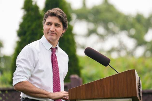 June 28, 2023, Mississauga, ON, CANADA: Prime Minister Justin Trudeau makes an announcement on a child care funding in Mississauga, Ont., Wednesday, June 28, 2023. Mississauga CANADA  - ZUMAc35_ 20230628_zaf_c35_064 Copyright: xAndrewxLahodynskyjx