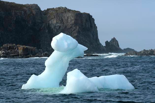 Creative Highlights World Canada, Maritimes, Newfoundland, Saint Lunaire-Griquet, White Cape Harbour, iceberg, 