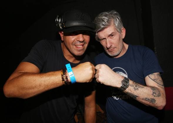 Ouverture Shelby Bar - Paris Dj Cut Killer et Kavinsky assiste a la soiree d inauguration du Shelby Bar (gere par Brahim Zaibat et Mourad Korchi) a Paris, France, le 24 Janvier 2018. Photo by Jerome Domine ABACAPRESS.COM Paris  Copyright: xDominexJerome ABACAx 623044_099 DominexJerome ABACAx 623044_099