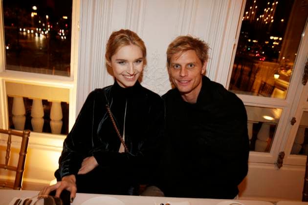 Paris Haute-Couture Fashion Week - Alexis Mabille Party Manuela Frey and Arnaud Lemaire attends Alexis Mabille s 10th anniversary party held at L Arc in Paris, France, on January 26, 2015. Photo by Jerome Domine ABACAPRESS.COM Paris France  Copyright: xDomine-Wyters ABACAx 485056_038 Domine-Wyters ABACAx 485056_038