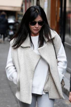 Shannen Doherty And Kurt Iswarienko Out - Paris Shannen Doherty and Kurt Iswarienko are seen strolling in Paris, France on February 23, 2015. After having lunch at Kashmir restaurant in Saint-Germain district, Shannen and Kurt visited the Flea markets in North Paris and the Sea Shepherd boat on the Seine. Photo by ABACAPRESS.COM Paris France  Copyright: xABACAx 489033_009 ABACAx 489033_009