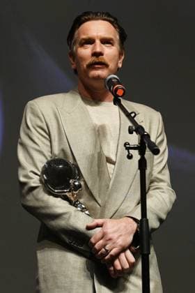 Scottish actor Ewan McGregor received the Festival President’s Award during the 57th Karlovy Vary International Film Festival (KVIFF), on July 1, 2023, at the Thermal Hotel in Karlovy Vary, Czech Republic. (CTKxPhoto SlavomirxKubes) CTKPhotoP2023070105791  CTKPhotoP2023070105791