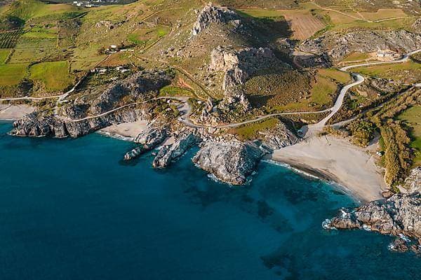 Ammoudi Strände, Plakias, Rethymno Distrikt, Kreta, Griechenland, Plakias, Ammoudi Bucht, Kreta, Griechenland, Europa *** Ammoudi Beaches, Plakias, Rethymno District, Crete, Greece, Plakias, Ammoudi Bay, Crete, Greece, Europe Copyright: imageBROKER FranzxWalter ibxmal09369787.jpg