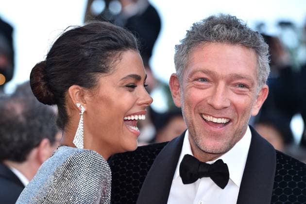 Cannes Girls Of The Sun Screening LH Vincent Cassel and Tina Kunakey attend the Girls Of The Sun screening held at the Palais des Festivals on May 12, 2018 in Cannes, France as part of the 71st annual Cannes Film Festival. Photo by Lionel Hahn ABACAPRESS.COM Cannes France  Copyright: xBoyer-Hahn-Marechal ABACAx 636556_089 Boyer-Hahn-Marechal ABACAx 636556_089