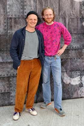 Sebastian Doppelbauer und Sammy Scheuritzel bei der Premiere der Fernsehserie Legend of Wacken im Zeise Kino. Hamburg, 02.07.2023