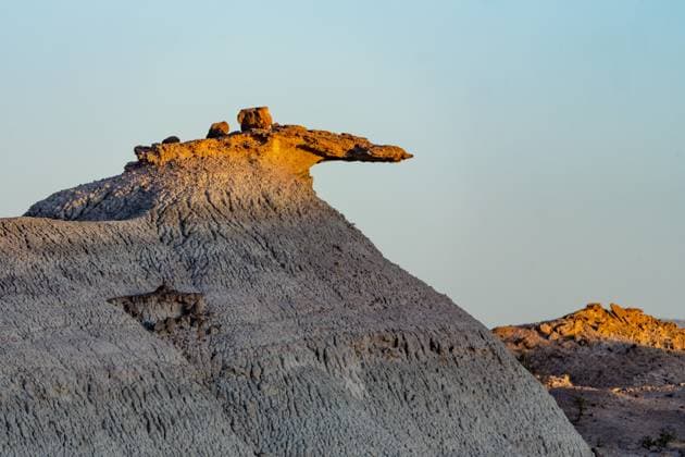 Creative Highlights World Eroded geologic formations in Ischigualasto Provincial Park in San Juan Province, Argentina. Valle Fertil Ischigualasto Provincial Park San Juan Argentina Copyright: xJonxG.xFullerx xVWPicsx 0687-JGF-Ischigualasto Provincial Park-AR