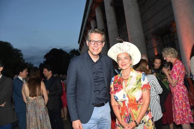 Markus Blume Bayerischer Wissenschenschaft und Kunstminister Irina Wanka Schauspielerin Muenchen 04.07.2023 Bayerischen Kultursommes im Haus der Kunst Preis.Verleihung Pro meritis scientiae et litterarum Muenchen