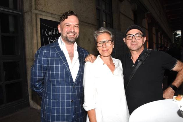 Anton Leiss- Huber Krimischriftsteller Angela Eber Krimischriftstelerin Su Turhan Krimischriftsteller Muenchen 04.07.2023 Bayerischen Kultursommes im Haus der Kunst Preis.Verleihung Pro meritis scientiae et litterarum Muenchen