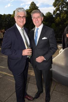 Stephen Sikder Schauspieler Horst Kummeth Schauspieler Muenchen 04.07.2023 Bayerischen Kultursommes im Haus der Kunst Preis.Verleihung Pro meritis scientiae et litterarum Muenchen