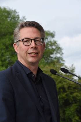 Markus Blume Bayerischer Wissenschenschaft und Kunstminister Muenchen 04.07.2023 Bayerischen Kultursommes im Haus der Kunst Preis.Verleihung Pro meritis scientiae et litterarum Muenchen