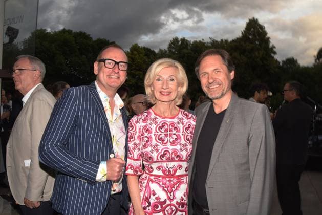 Volker Heissmann Kabarettist Julia Lehner Oberbuergermeisterin Nuernberg Winfried Frey Schauspieler Muenchen 04.07.2023 Bayerischen Kultursommes im Haus der Kunst Preis.Verleihung Pro meritis scientiae et litterarum Muenchen