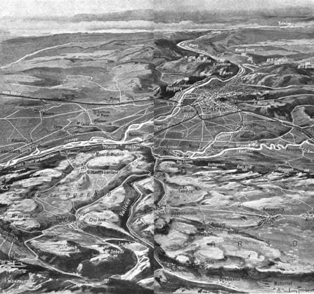 RECORD DATE NOT STATED Les Italiens a Gorizia; Croquis perspectif de la vallee de l Isonzo , 1916. Creator: Unknown. Copyright:xEuropa,Italy,Italiano,linhas,pa?s,?ustria,vale,geografia,cor,Austrian,militar,guerra,plat?,partexdianteira,posi??o,For?asxArmadas,s?culo,imp?rio,primeiraxguerraxdexmundo,posi??o,conceito,batalha,B&W,posi?es,Ex?rcito,guerra,trincheira,trincheiras,Cor,,World.war.i,WWI,campoxdexbatalha,pretox&xbranco,pretoxexbranco,B W,for?asxarmadas,brancoxexpreto,GuerraxDexMundoxUma,frontline,1910s,20oxs?culo,Friuli-VeneziaxGiulia,ThexPrintxCollector,BattlexofxthexIsonzo,lithograph,map,frontxline,Unknown,Austria-Hungary,Austro-HungarianxEmpire,Carso,KarstxPlateau,Gorizia,SixthxBattlexofxthexIsonzo,BattlesxofxthexIsonzo,IsonzoxFront,BattlexofxGoriziax I  Copyright:Europa,Italy,Italiano,linhas,pa?s,?ustria,vale,geografia,cor,Austrian,militar,guerra,plat?,partexdianteira,posi??o,For?asxArmadas,s?culo,imp?rio,primeiraxguerraxdexmundo,posi??o,conceito,bat