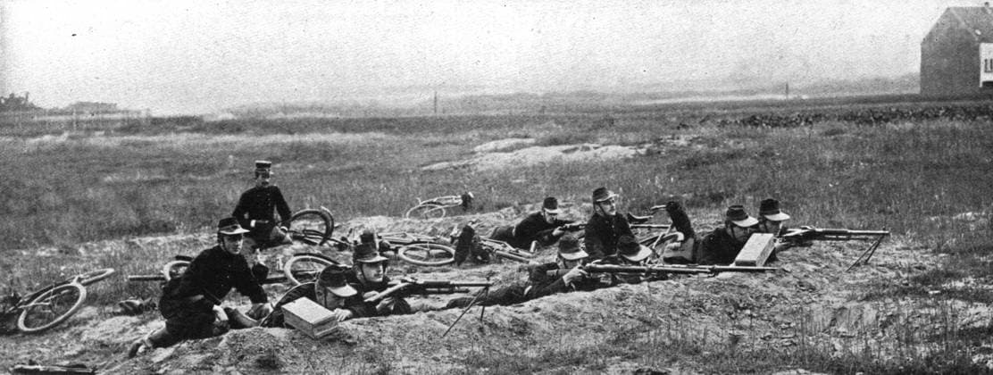 RECORD DATE NOT STATED Le combat de Haelen , 1914. Creator: Montigny. Copyright:x3549x IMAGO ,2962320 ! ACHTUNG: AUFNAHMEDATUM GESCHÄTZT!  Copyright:3549x IMAGO