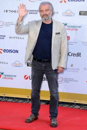 Giovanni Veronesi bei der 63. Verleihung der Globi d oro 2023 in der Villa Massimo . Rom, 05.07.2023