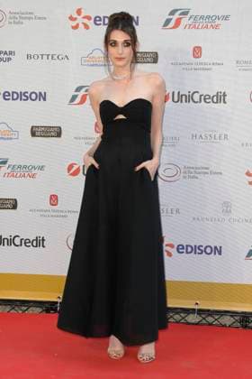 Pilar Fogliati bei der 63. Verleihung der Globi d oro 2023 in der Villa Massimo . Rom, 05.07.2023