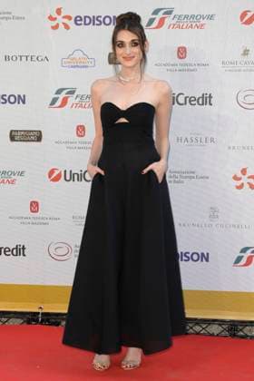 Pilar Fogliati bei der 63. Verleihung der Globi d oro 2023 in der Villa Massimo . Rom, 05.07.2023