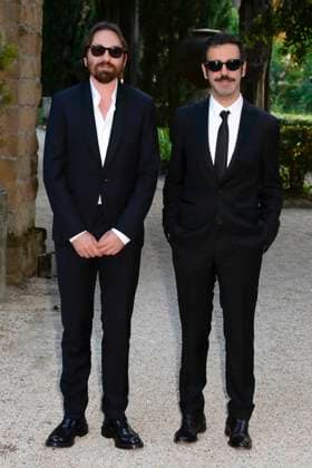 Colapesce Dimartino bei der 63. Verleihung der Globi d oro 2023 in der Villa Massimo . Rom, 05.07.2023