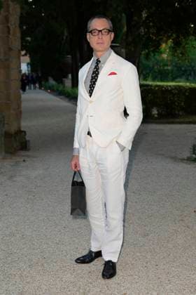 Maurizio Lombardo bei der 63. Verleihung der Globi d oro 2023 in der Villa Massimo . Rom, 05.07.2023