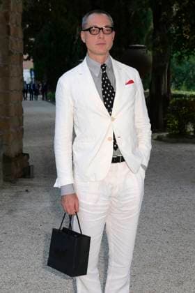 Maurizio Lombardo bei der 63. Verleihung der Globi d oro 2023 in der Villa Massimo . Rom, 05.07.2023