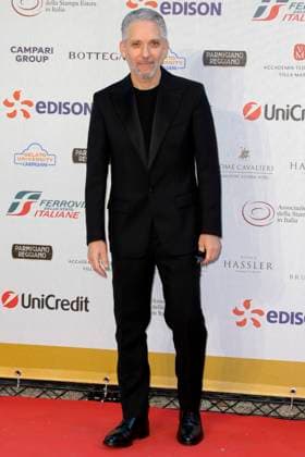 Giuseppe Fiorello bei der 63. Verleihung der Globi d oro 2023 in der Villa Massimo . Rom, 05.07.2023