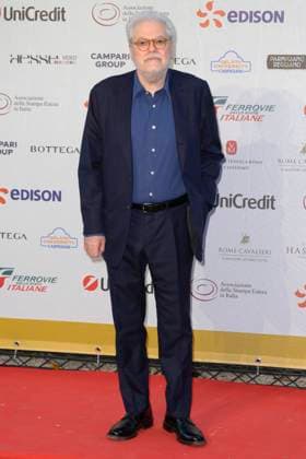 Roberto Ando bei der 63. Verleihung der Globi d oro 2023 in der Villa Massimo . Rom, 05.07.2023