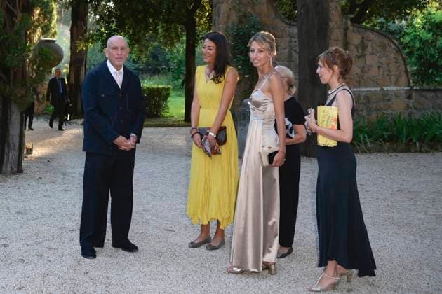 John Malkovich bei der 63. Verleihung der Globi d oro 2023 in der Villa Massimo . Rom, 05.07.2023