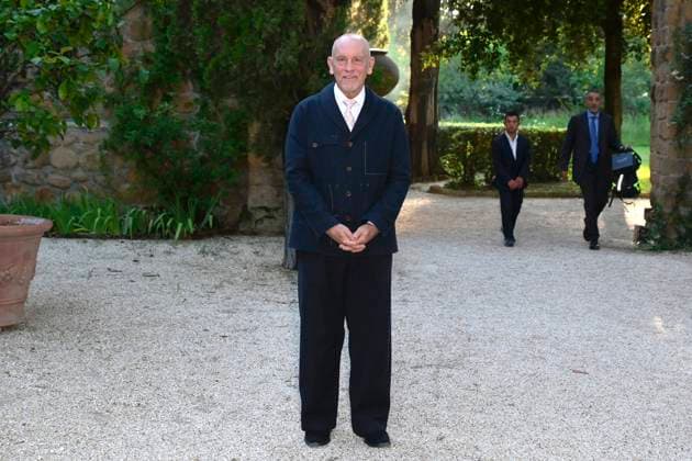 John Malkovich bei der 63. Verleihung der Globi d oro 2023 in der Villa Massimo . Rom, 05.07.2023