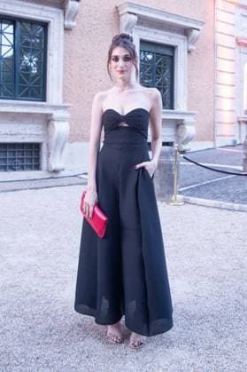 Italy: Pilar Fogliati at Italian Golden Globe in Rome Pilar Fogliati attends the award ceremony of the 63rd edition of the Golden Globe at the German Academy in Rome Rome Italy Copyright: MatteoxNardone