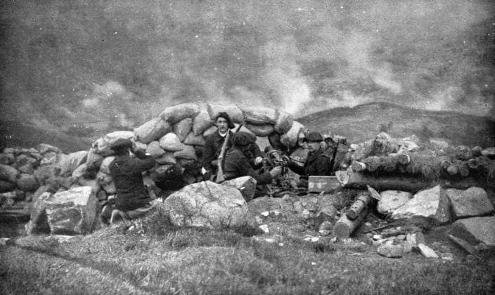 RECORD DATE NOT STATED La prise du Braunkopf; le soir, le Braunkopf est a nos , 1915. Creator: Unknown. Copyright:x5280x3147x IMAGO ,2969159 ! ACHTUNG: AUFNAHMEDATUM GESCHÄTZT!  Copyright:5280x3147x IMAGO
