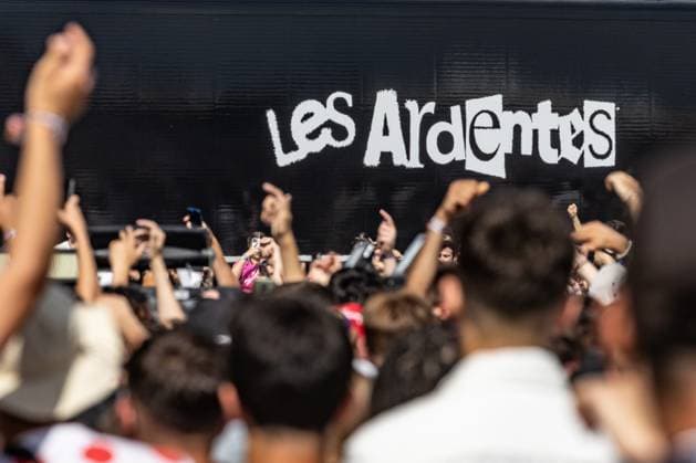Illustration picture shows the first day of the Les Ardentes music festival in Liege, Thursday 06 July 2023. This year s edition of the festival is taking place from July 6 to July 9 .  BRUNOxFAHY 70188400