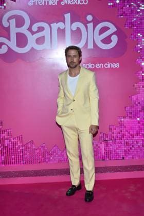 Barbie Pink Carpet July 6, 2023, Mexico City, Mexico: Actor Ryan Gosling attends the pink carpet for Barbie at Toreo Parque Central. on July 6, 2023 in Mexico City, Mexico. (Photo by Carlos Tischler Eyepix Group) Copyright: xCarlosxTischler xEyepixxGroupx CT_06072023_95857