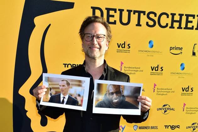 Deutschen Synchronpreis 2023 Sascha Rotermund, deutsche Stimme von Omar Sy, Benedikt Cumberbath Ankunft, zum 4. Deutschen Synchronpreis 2023 im TIPI in Berlin am 07.07.2023