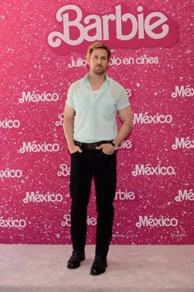 July 7, 2023, Mexico City, Mexico: Ryan Gosling poses for photos during Barbie film photocall at Mexico City Four Sason Hotel. on July 7, 2023 in Mexico City, Mexico. Mexico City Mexico - ZUMAe321 20230708_zia_e321_010 Copyright: xCarlosxTischlerx