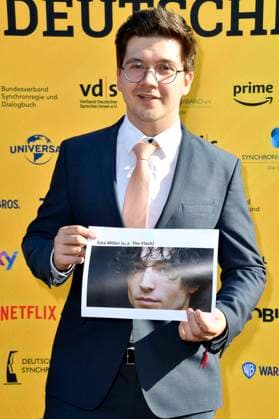 Patrick Baehr bei der Verleihung des Deutschen Synchronpreises 2023 im Tipi am Kanzleramt. Berlin, 07.07.2023