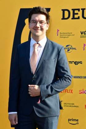 Patrick Baehr bei der Verleihung des Deutschen Synchronpreises 2023 im Tipi am Kanzleramt. Berlin, 07.07.2023