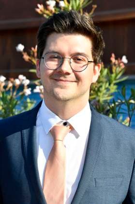 Patrick Baehr bei der Verleihung des Deutschen Synchronpreises 2023 im Tipi am Kanzleramt. Berlin, 07.07.2023