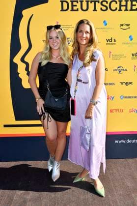 Dalia Mya Schmidt-Foß und Dascha Lehmann bei der Verleihung des Deutschen Synchronpreises 2023 im Tipi am Kanzleramt. Berlin, 07.07.2023